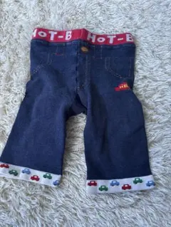 ミキハウス ホットビスケッツ ズボン スパッツ 車 80cm