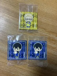 ねこねこパン　ラスク　ハイキュー　ステッカー　3点セット