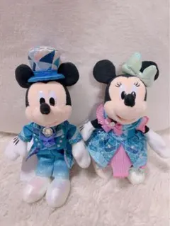 東京ディズニーシー 25周年 ぬいぐるみバッジ ミキミニセット