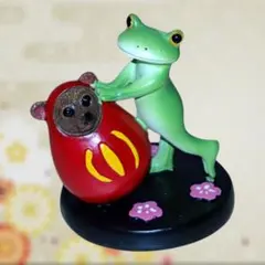 【26X'mas＆お正月新商品・コポー】コポー　達磨クマとカエル