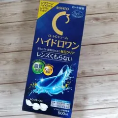 ロートCキューブ ハイドロワン 500mL ソフトレンズ用洗浄保存液のサムネイル