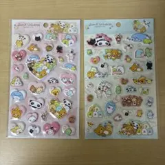【新品】サンエックスユニバース ふにふにシール 2点セット ハートテーマ