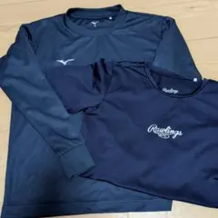 Rawlings & Mizuno ジュニア アンダーシャツセット
