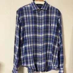 Polo Ralph Lauren チェック柄リネンシャツ Mサイズ