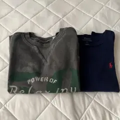 マーキーズ　トレーナー、ポロ　ラルフローレン ロンT セット