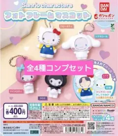 サンリオ フォトフレームマスコット コンプ ガチャガチャ めじるしアクセサリー