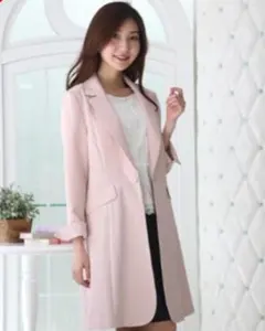 PATTERN fiona＊ダブルクロスチェスターコート　M　◇