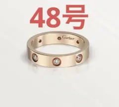 カルティエ ミニラブ リング 指輪 15号 刻印55 ゴールド 18K PG - メルカリ