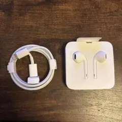 【未使用新品】Apple 正規品　イヤホン＆コード