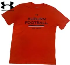 UnderArmour AUBURN FOOTBALL オレンジTシャツLサイズ