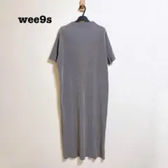 wee9s デイリーデイリー スーパーストレッチ プリーツワンピース