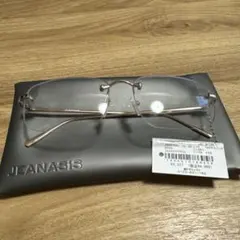 JEANABIS ゴールドメタルフレーム眼鏡
