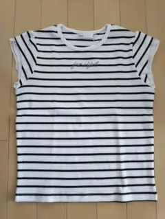【新品未使用】Ikka　ボーダーTシャツ　130～140