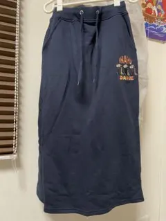 スウェットスカート ロングスカート