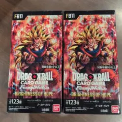 ドラゴンボールフュージョンワールドBRIGHTNESS OF HOPE 2BOX