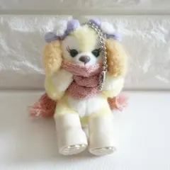 極美品 ダンシングスノーフレークス クッキーアン ぬいぐるみストラップ