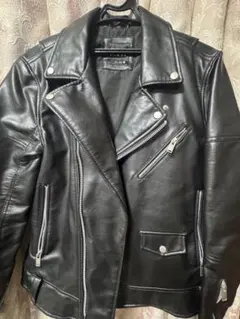 ZARA ブラック ライダースジャケット M