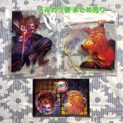 鬼滅の刃 獪岳 善逸 WEBSHOPくじ アクリルスタンド 缶バッジ キービジュ
