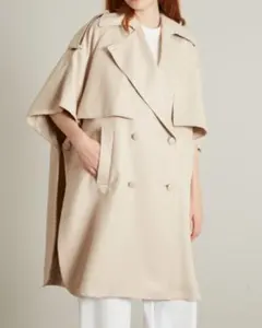 Max Mara cannone ダブルブレストケープ 新品のサムネイル