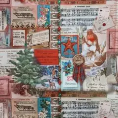 USAコットン クリスマス生地　キャシホルデン