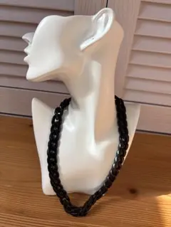 ブラック チェーンネックレス