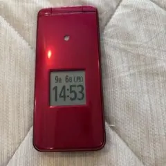 KYOCERA KYF36 au 携帯電話本体 ピンク 充電器新品バッテリー2個