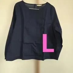 north object de petit ネイビー 長袖シャツ Lのサムネイル