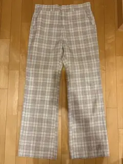 gallery by HAGGAR チェック柄スラックス