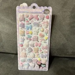 正規品　フワフワドロップシール　ぬいぬいふわふわ