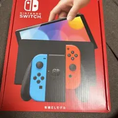 【新品・未使用】Nintendo Switch 有機ELモデル 本体 箱傷品