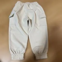 アイボリー カーゴパンツ 100cm