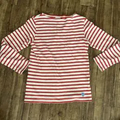 最終値下げ！ORCIVAL 赤と白ストライプ 長袖Tシャツ