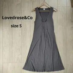 Lovedrose&Co ラブドゥローズアンドコー ノースリーブワンピース S