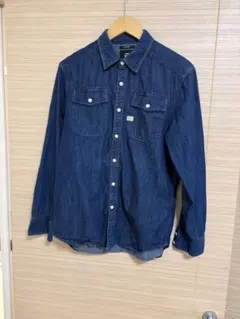 G-STAR RAWスリムフィットデニムシャツM LANDOH SHIRTL/S