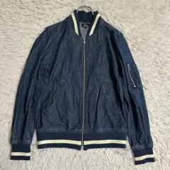 【A.P.C.】アーペーセー デニムジャケット ボンバージャケット 薄手 S