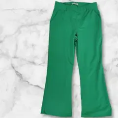 ⭐️567 SINCERELY JULES グリーン ワイドパンツ LL
