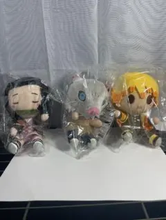 一番くじ 鬼滅の刃 ～折れぬ心と刃で進め～ ちょこのっこぬいぐるみセット