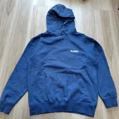 XLARGE ダークブルー プルオーバー パーカー Mサイズ