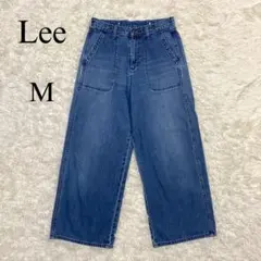 コージ様　美品✨Lee サスペンダーボタン　ワイドデニム　ベイカー