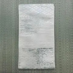 袋帯 帯 正絹 銀糸 華文 格子柄 フォーマル 0303-22-C1