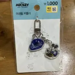 ミッキーマウス アクリルキーホルダー 韓国