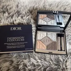 巾着付き♡ディオールショウ　サンククルール　563 ブラウン ブロカール