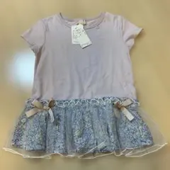 プティマイン Tシャツ　カットソー　チュール　130