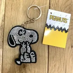 PEANUTS スヌーピー ラインストーン キーホルダーのサムネイル
