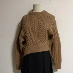 【STELLA McCARTNEY】ステラマッカートニー アシンメトリーニット