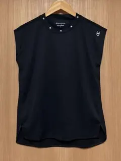 美品 Champion CPFU アンダーシャツ ノースリーブ 黒 上位モデル