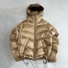 希少カラー 00s OLD UNIQLO ダウンジャケット ベージュ M