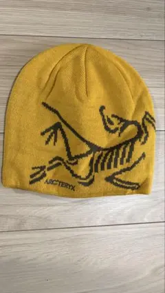 ARC'TERYX ニット帽 ビーニー イエロー - メルカリ