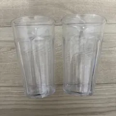 プラスチック 大コップ 2個セット売り