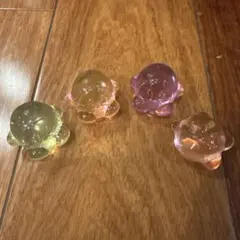 星のカービィ アクリルストーン キラキラ 宝石 4個セット